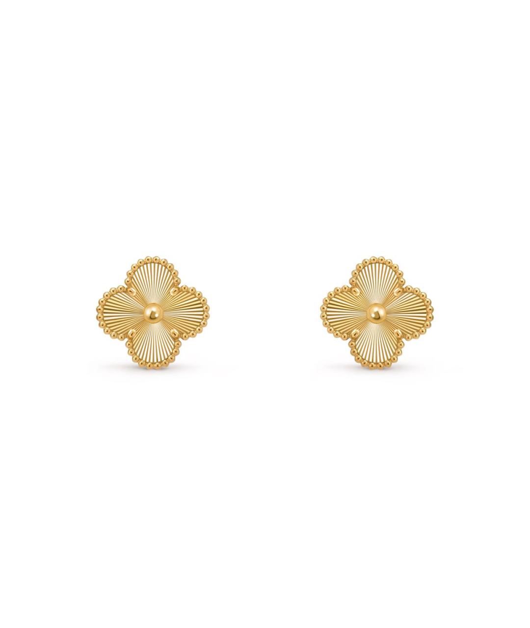 VAN CLEEF & ARPELS Золотые серьги из желтого золота, фото 5