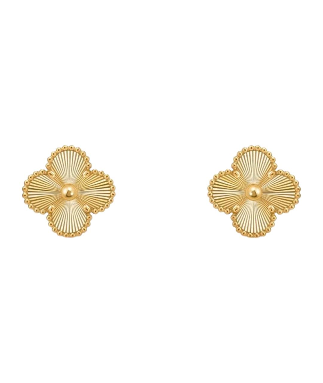 VAN CLEEF & ARPELS Золотые серьги из желтого золота, фото 1