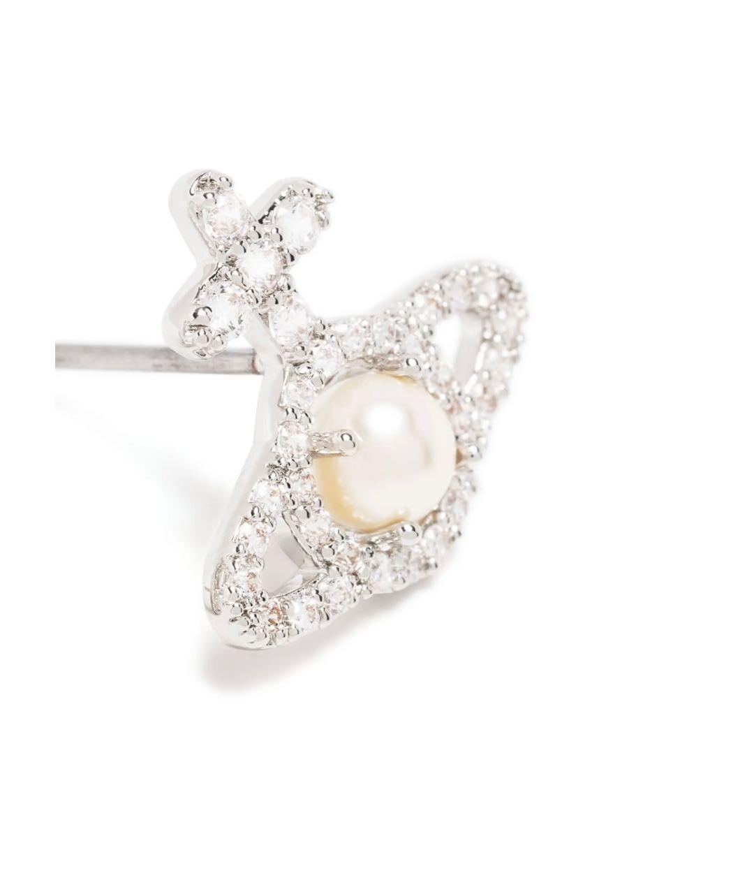VIVIENNE WESTWOOD Серебряные латунные серьги, фото 4