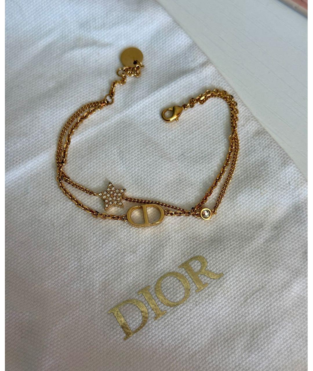 CHRISTIAN DIOR Золотой браслет, фото 2