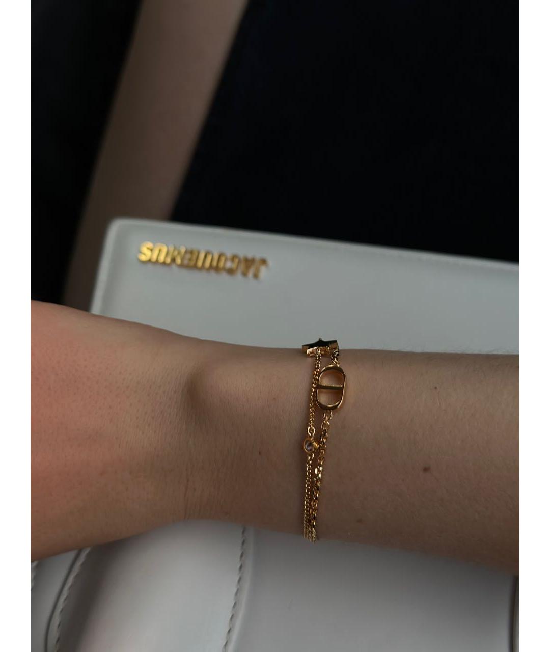 CHRISTIAN DIOR Золотой браслет, фото 4