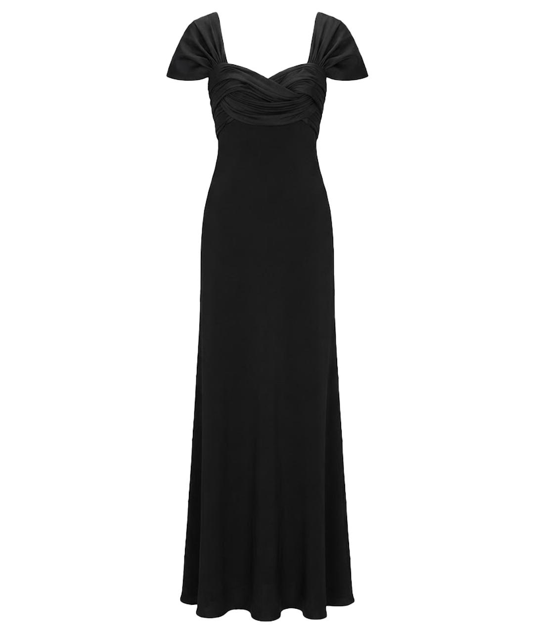 ZUHAIR MURAD Черное полиэстеровое вечернее платье, фото 1
