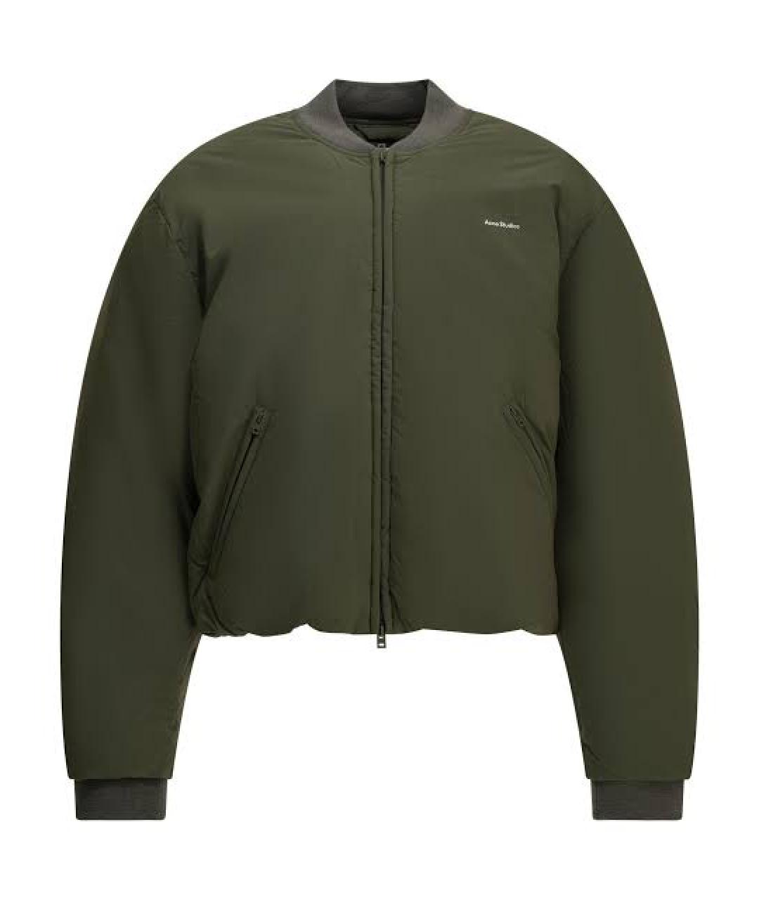 ACNE STUDIOS Зеленая куртка, фото 1