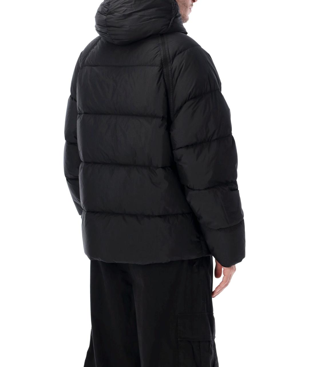 CP COMPANY Черный полиамидовый пуховик, фото 2