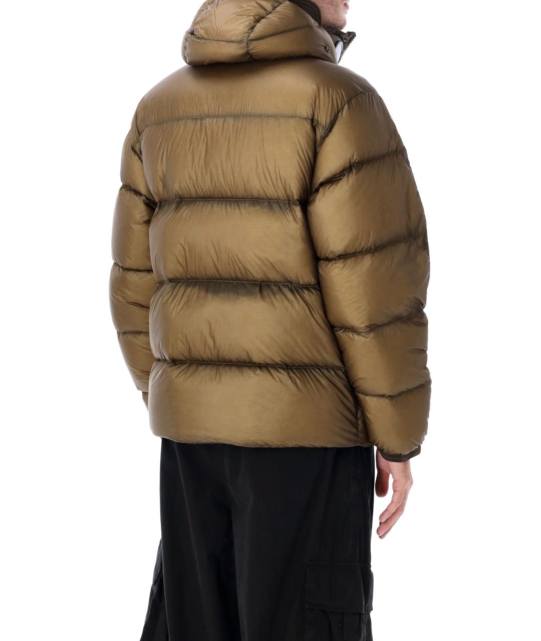 CP COMPANY Зеленый полиамидовый пуховик, фото 2