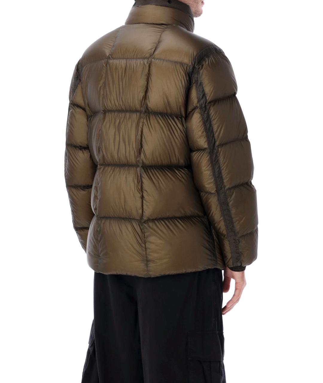 CP COMPANY Зеленый полиамидовый пуховик, фото 2