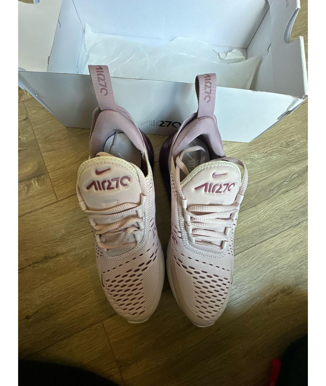 NIKE Розовые текстильные кроссовки, фото 3