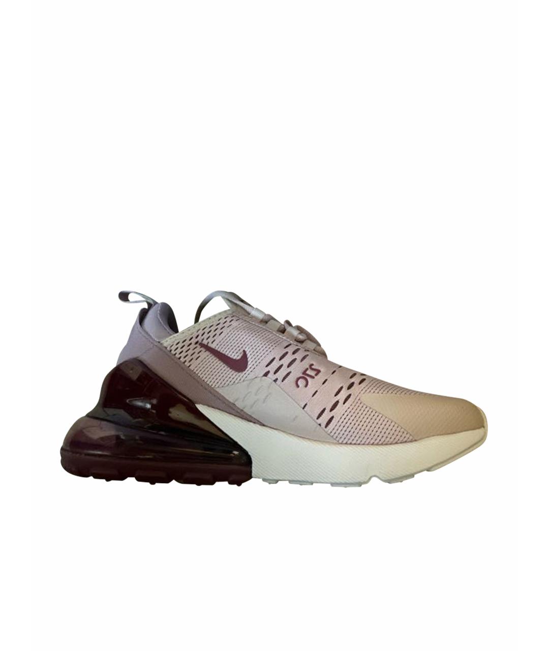 NIKE Розовые текстильные кроссовки, фото 1