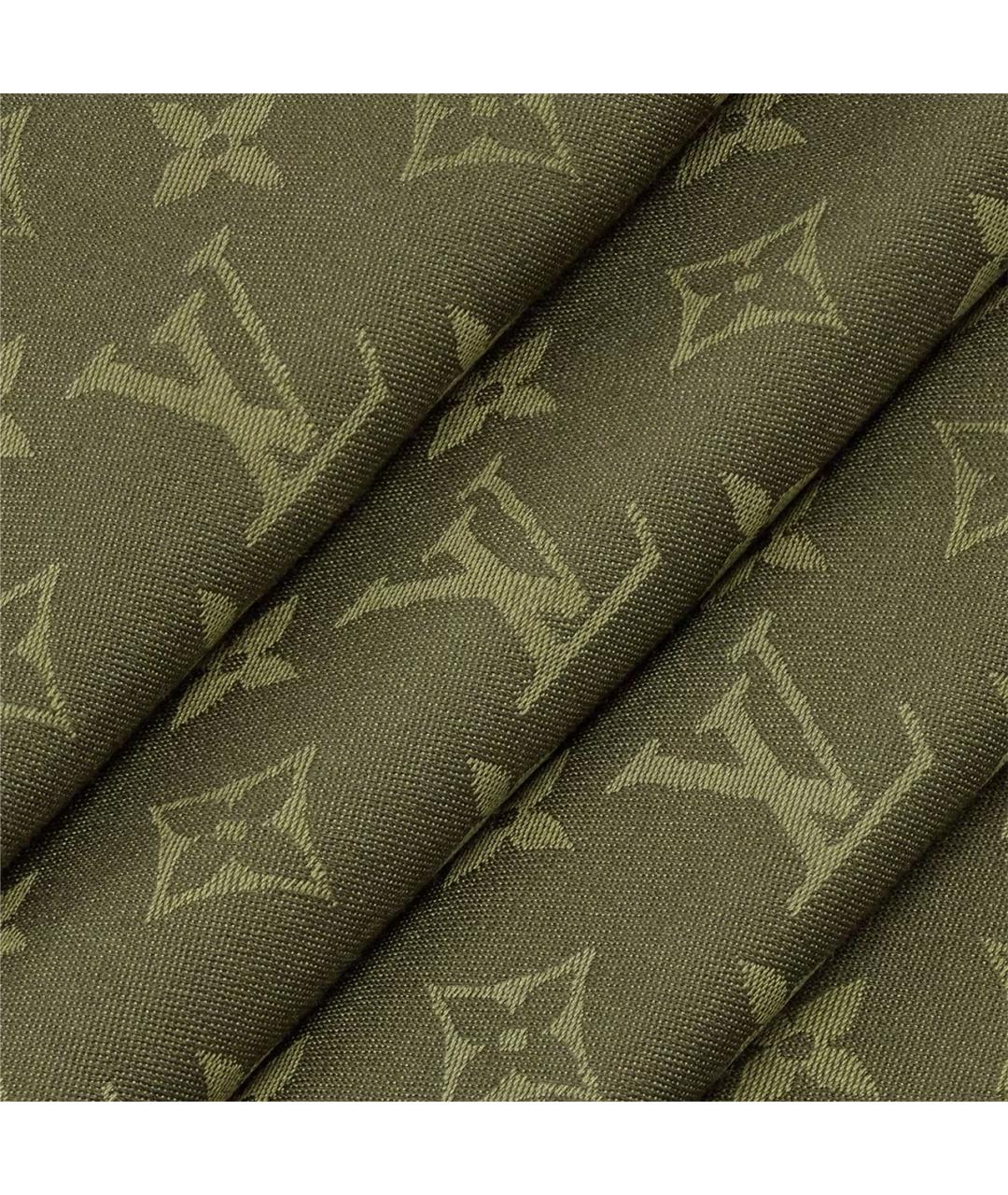 LOUIS VUITTON Хаки платок, фото 3