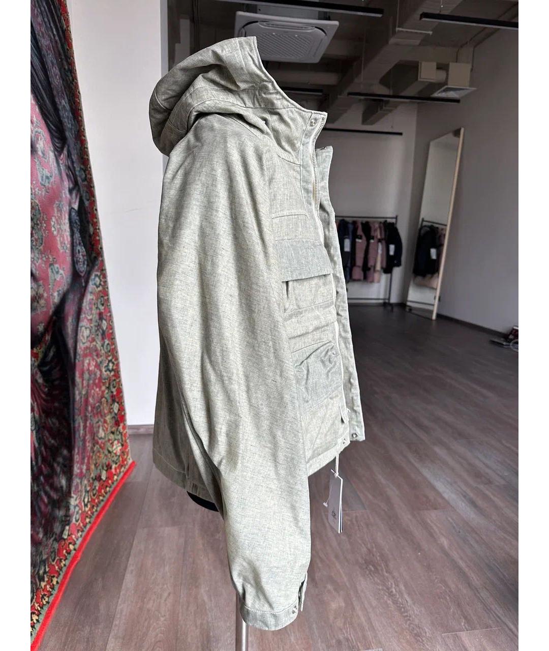 CP COMPANY Хаки хлопковая куртка, фото 6