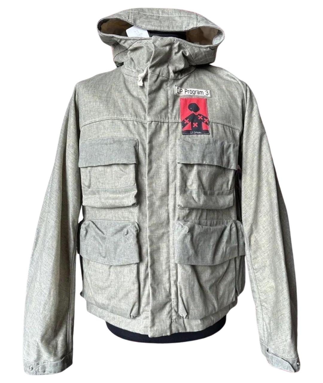 CP COMPANY Хаки хлопковая куртка, фото 1