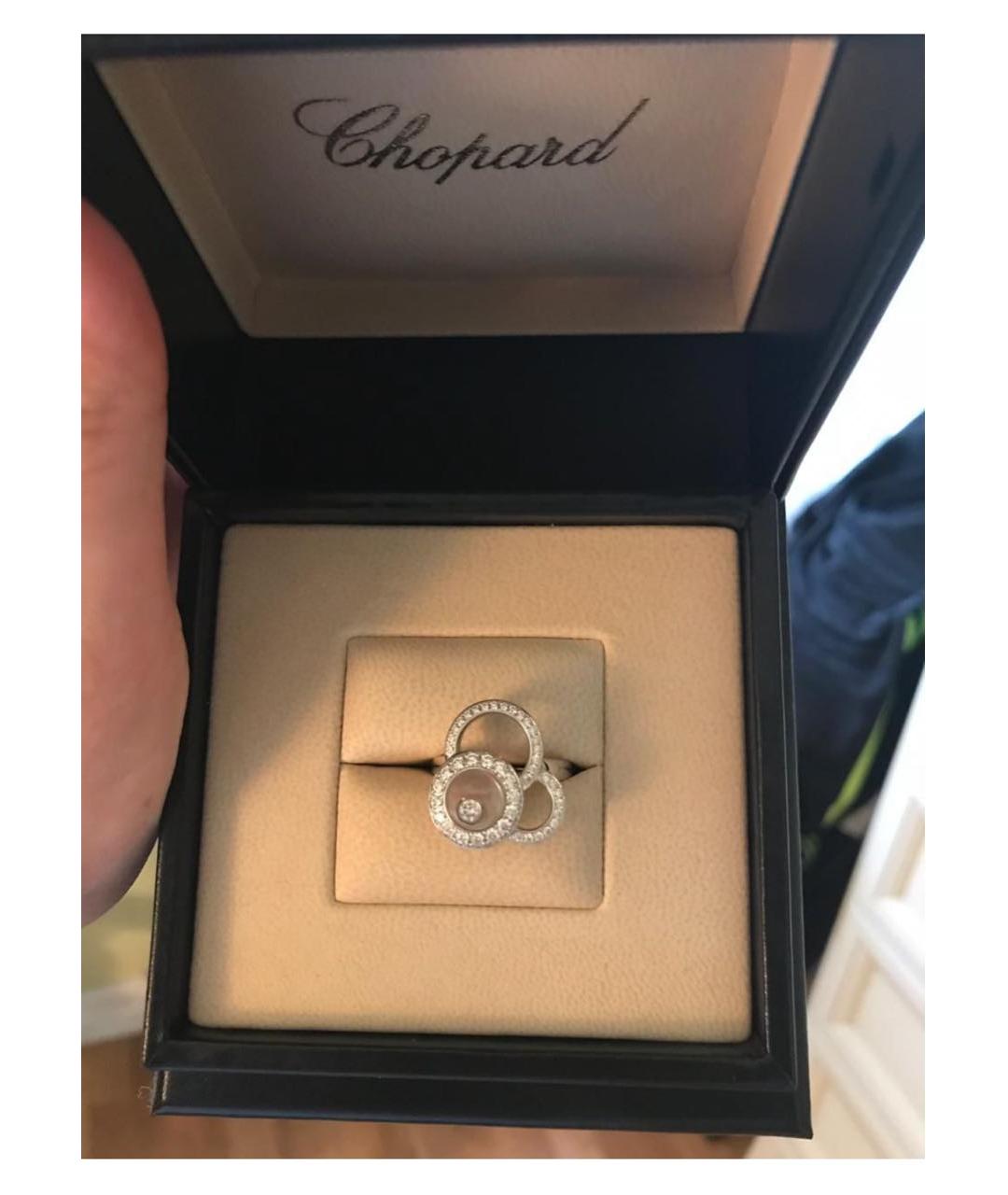 CHOPARD Белое кольцо из белого золота, фото 3