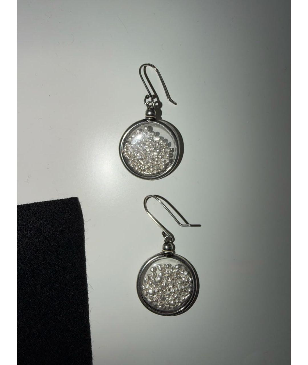 ANN DEMEULEMEESTER Серебряные серебряные серьги, фото 2