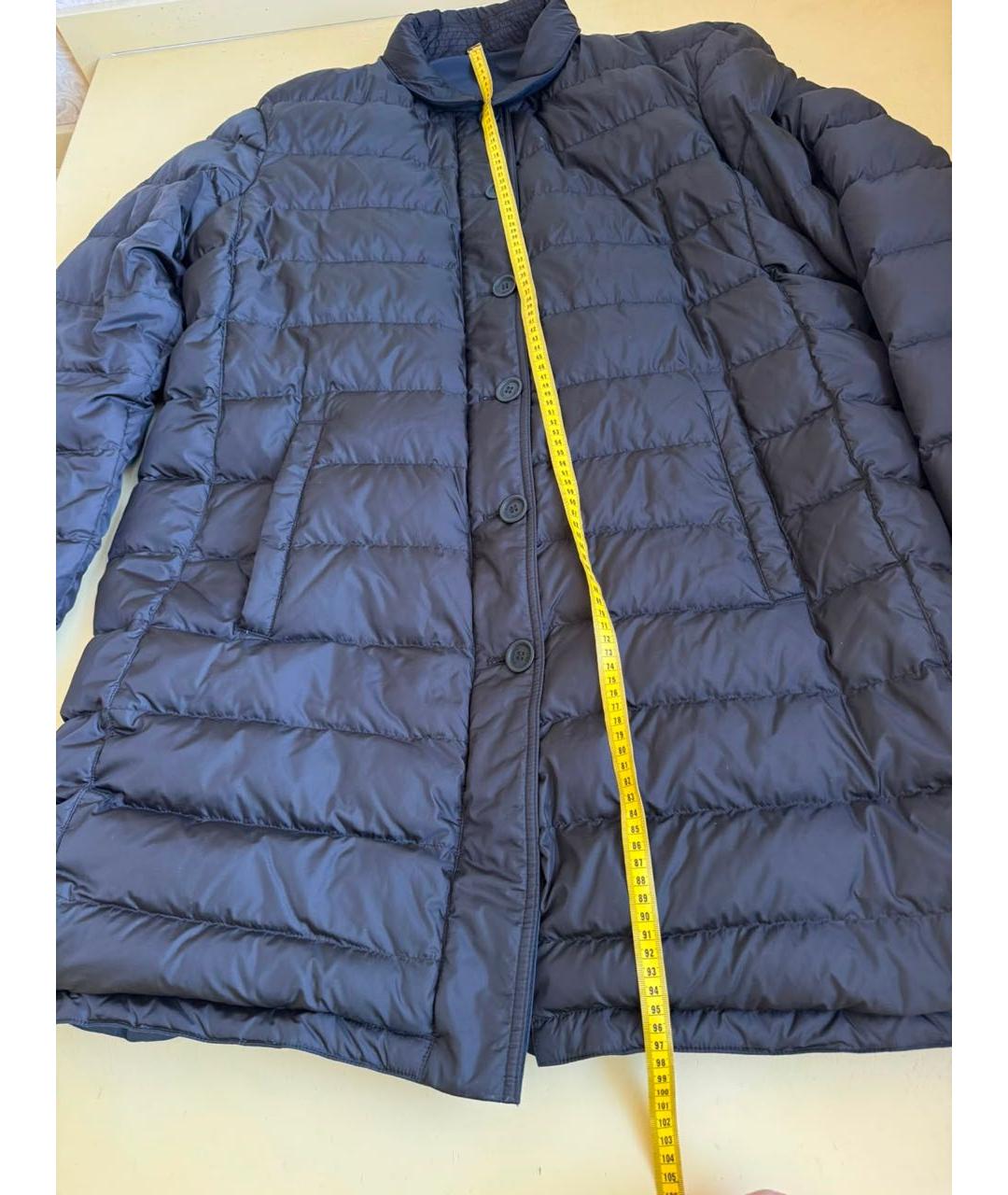 BURBERRY Синий пуховик, фото 2
