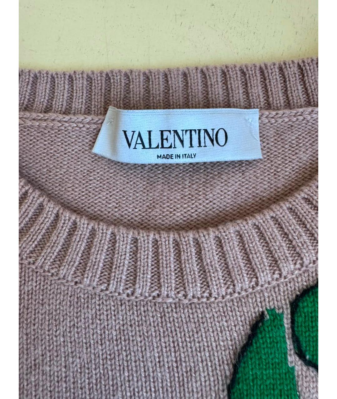 VALENTINO Бежевый джемпер / свитер, фото 3