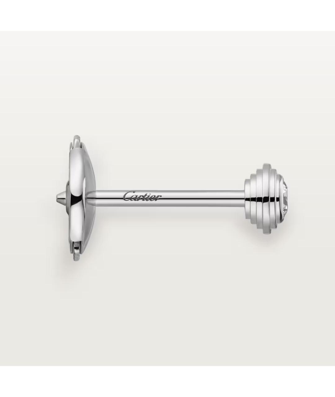 CARTIER Серьги из белого золота, фото 2