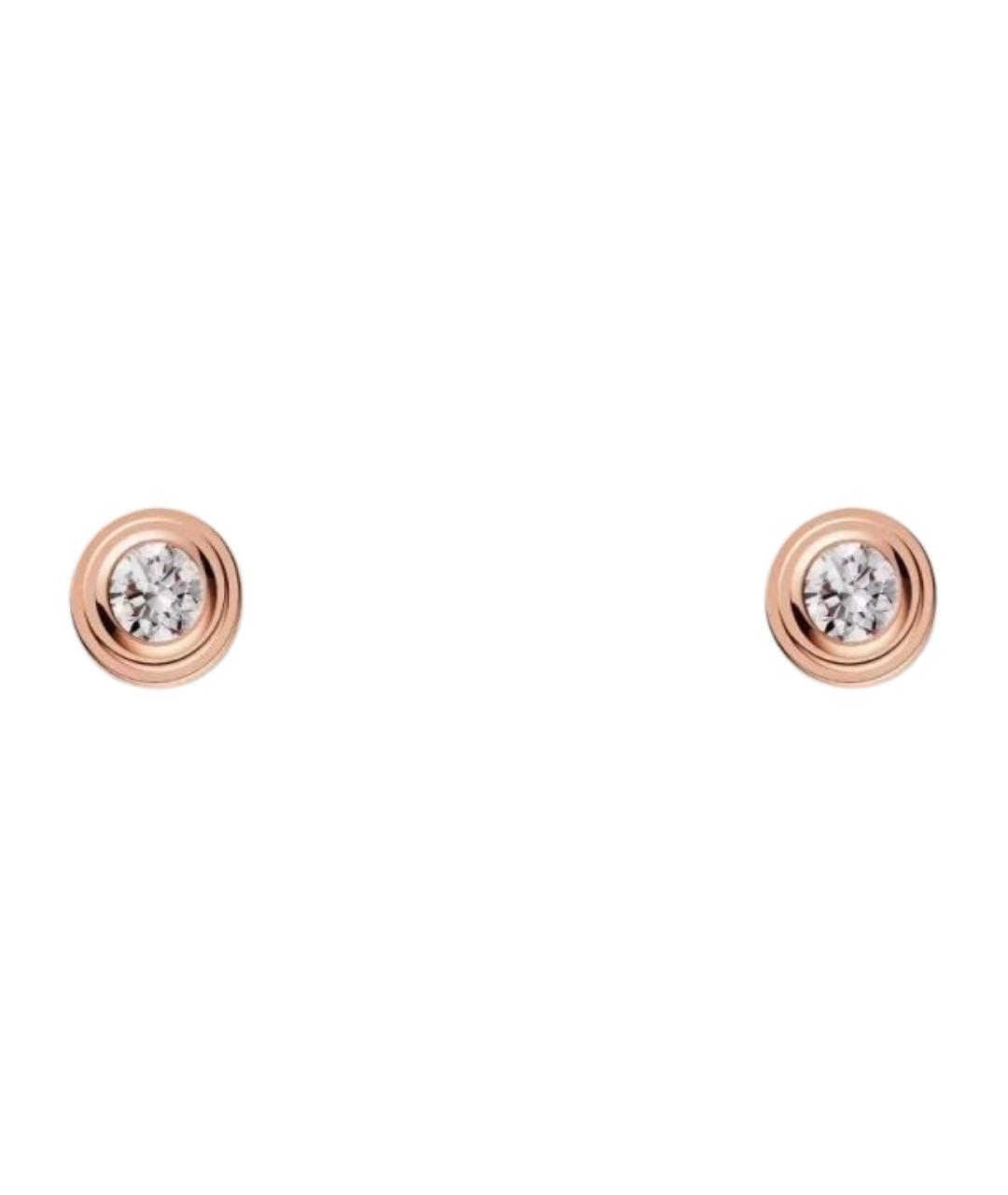 CARTIER Серьги из розового золота, фото 1