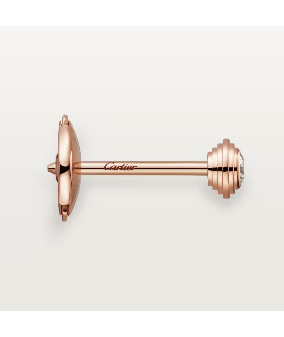 CARTIER Серьги из розового золота, фото 2