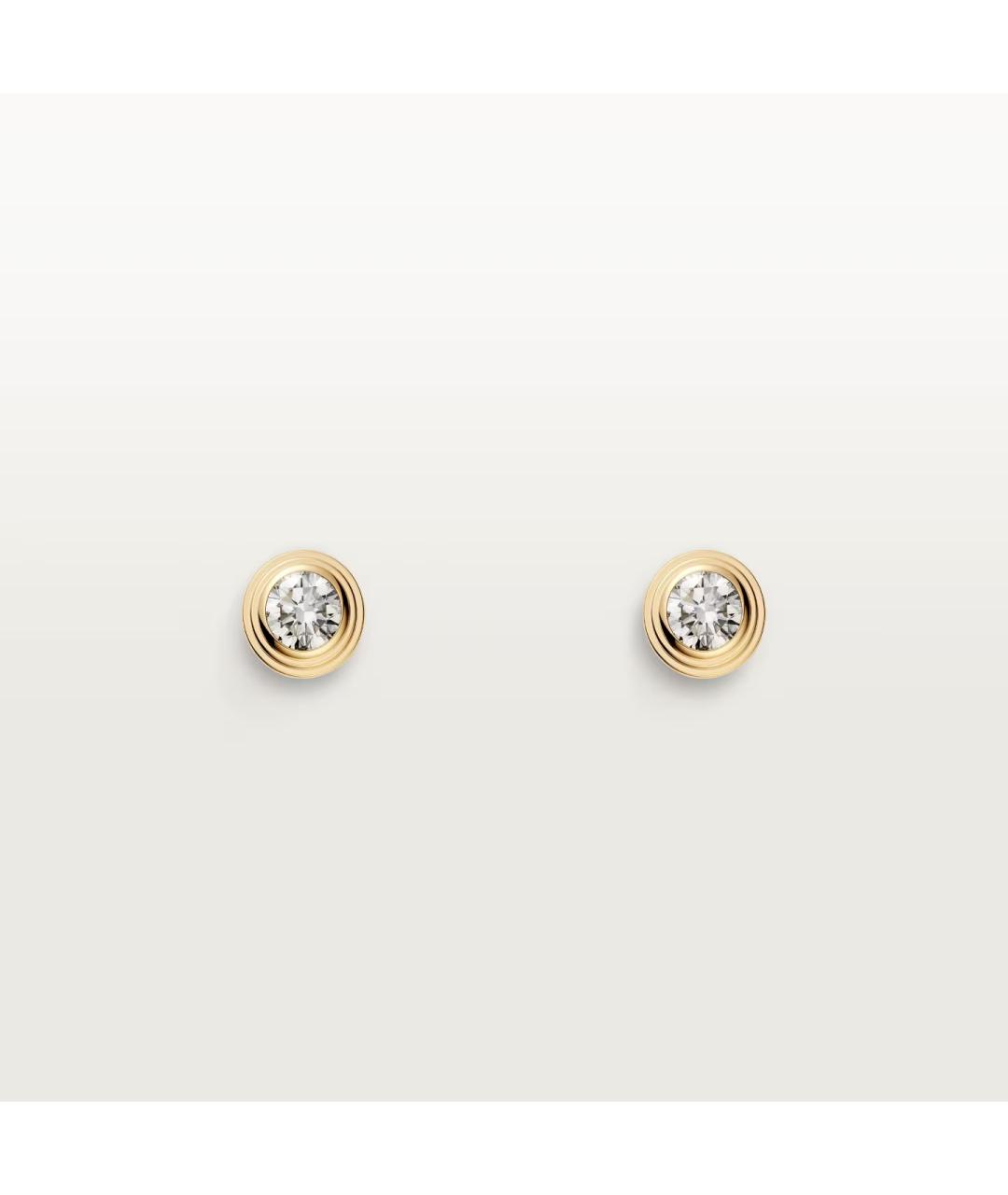 CARTIER Золотые серьги из желтого золота, фото 6