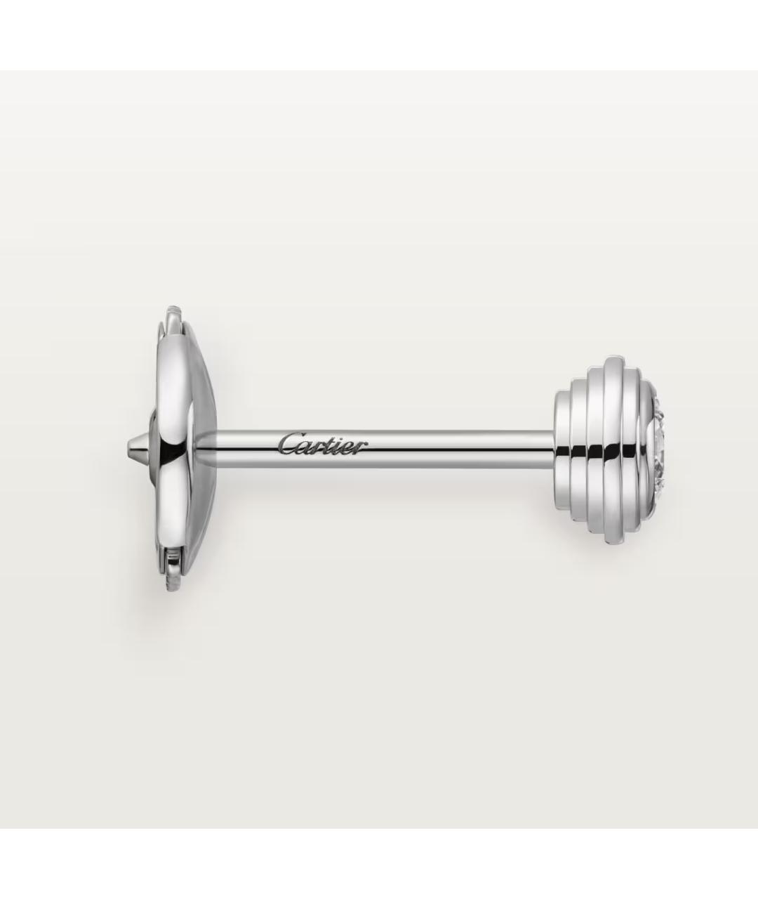 CARTIER Серьги из белого золота, фото 2