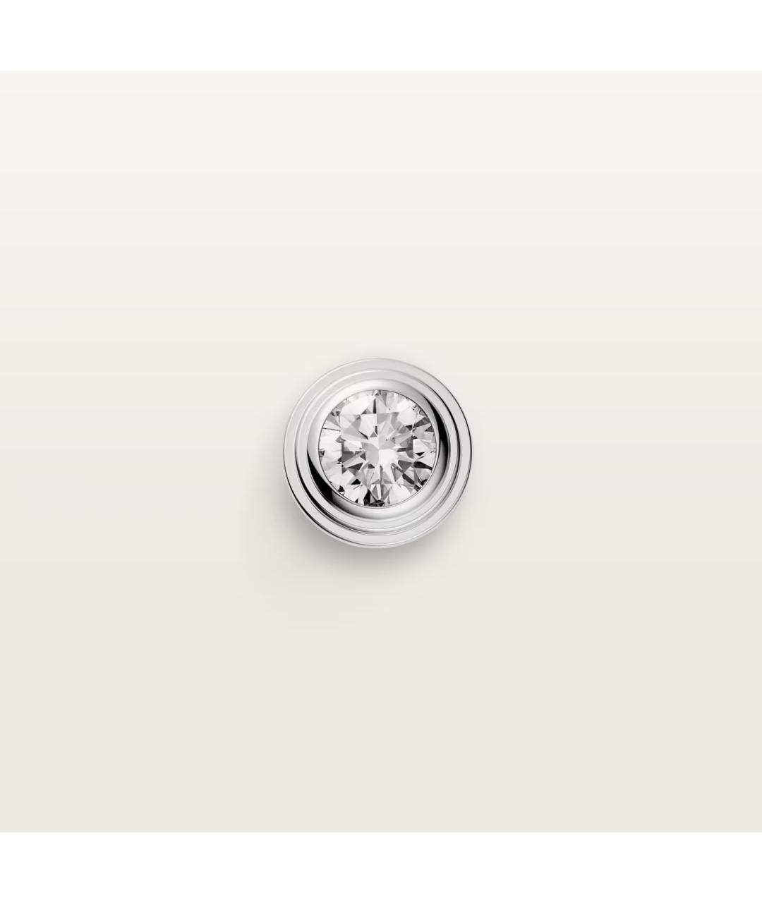 CARTIER Серьги из белого золота, фото 3