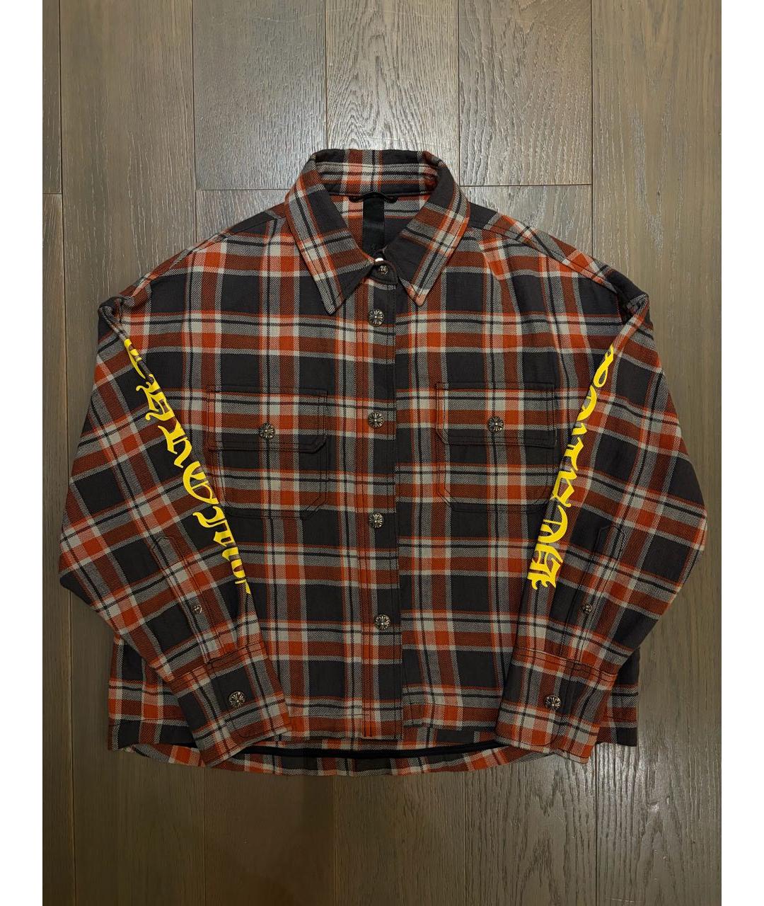 CHROME HEARTS Хлопковая рубашка, фото 2
