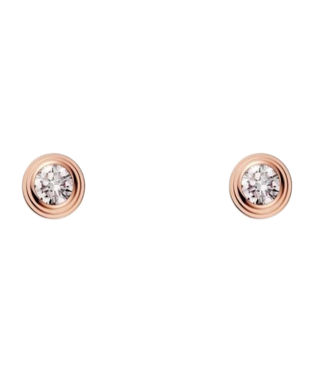 CARTIER Золотые серьги из розового золота, фото 1