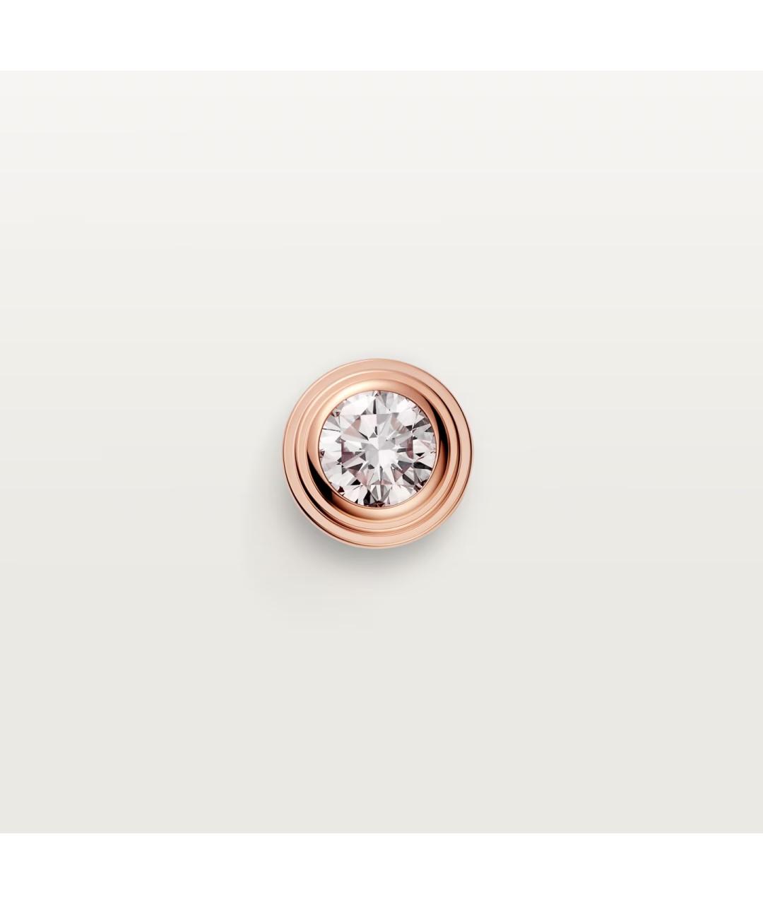 CARTIER Золотые серьги из розового золота, фото 3