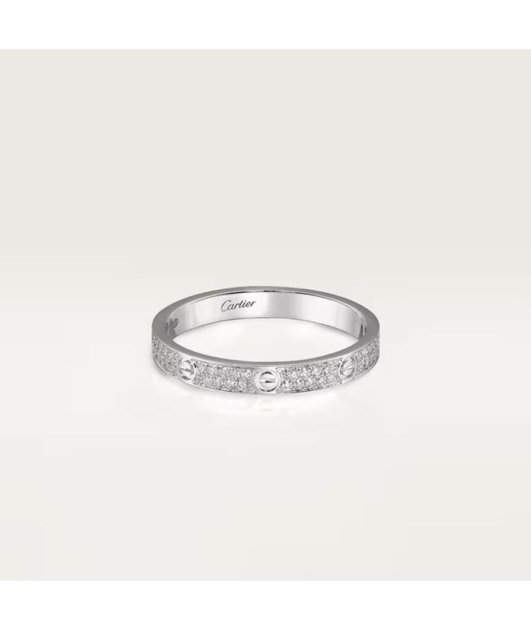 CARTIER Кольцо из белого золота, фото 6