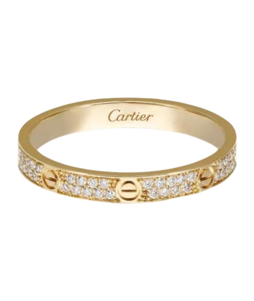 CARTIER Золотое кольцо из желтого золота, фото 1