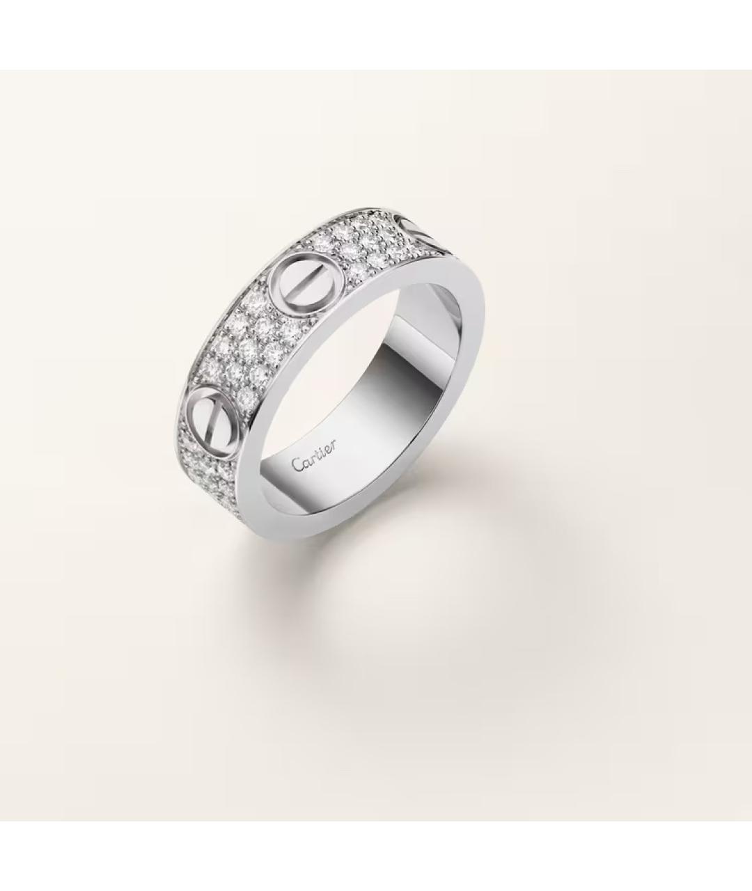 CARTIER Кольцо из белого золота, фото 2