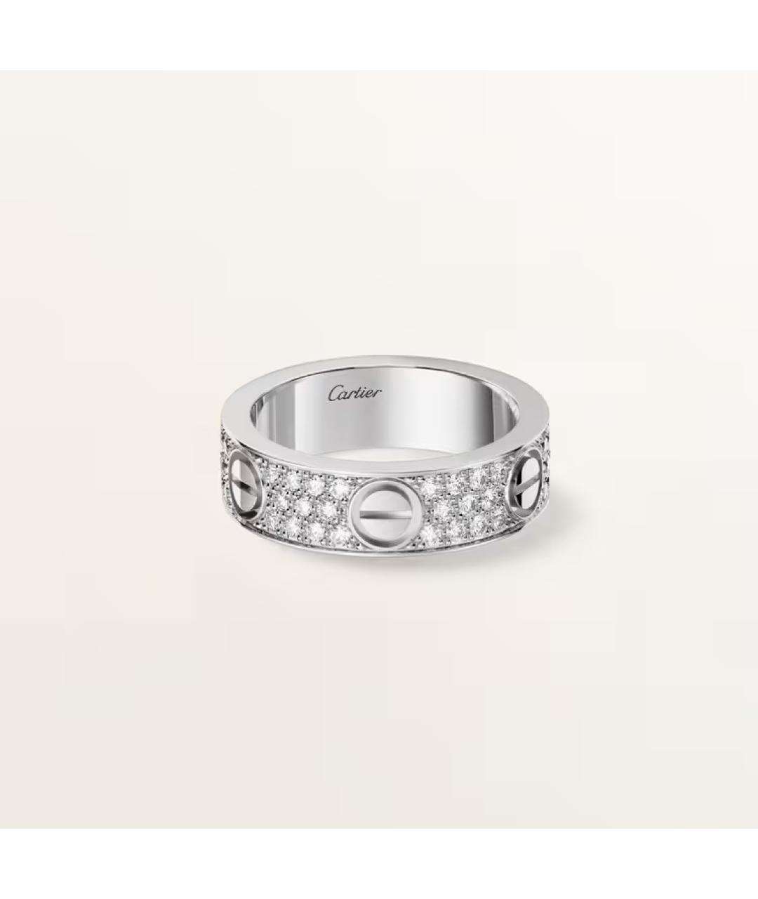CARTIER Кольцо из белого золота, фото 5