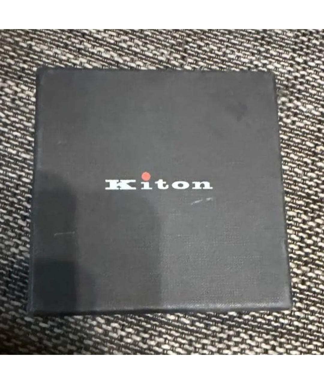 KITON Красный кожаный кошелек, фото 3