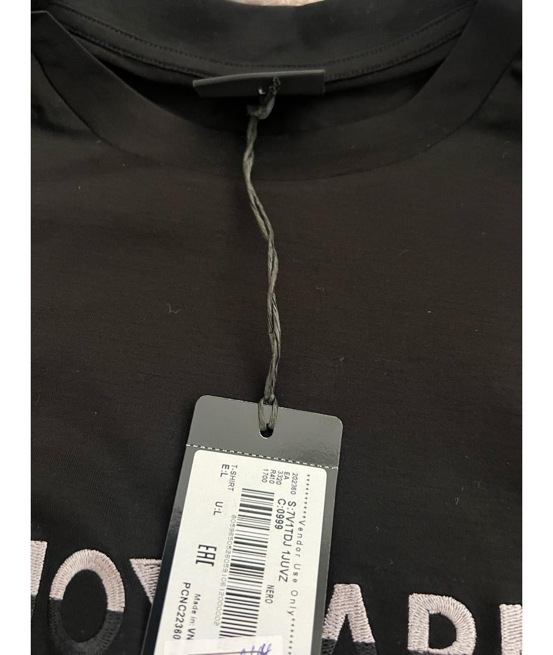 EMPORIO ARMANI Черная футболка, фото 3