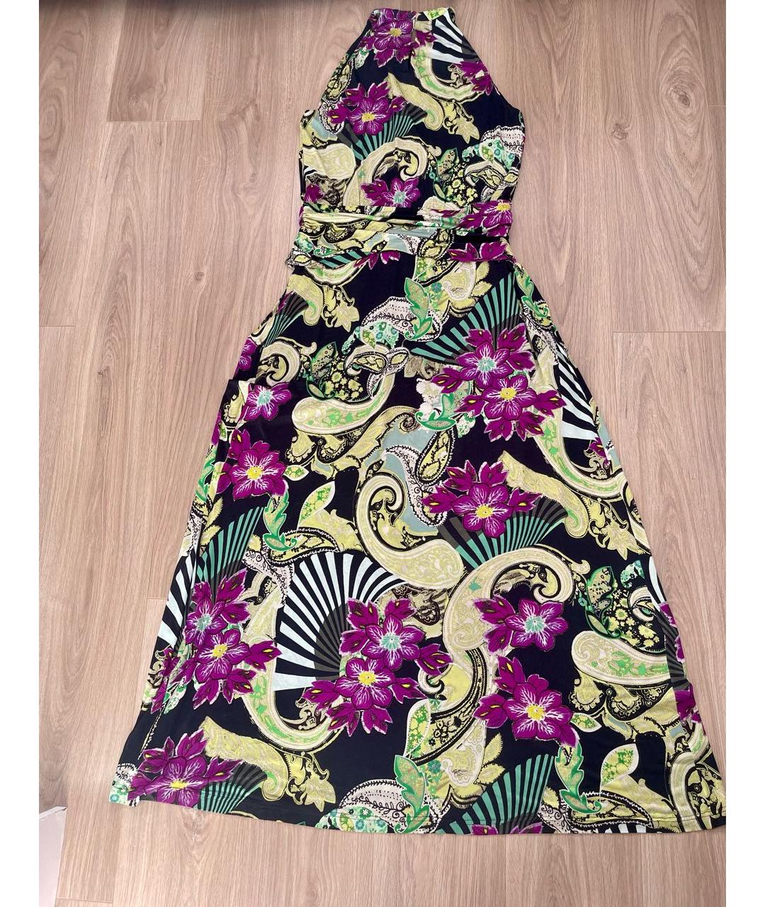 ETRO Мульти вискозное платье, фото 2