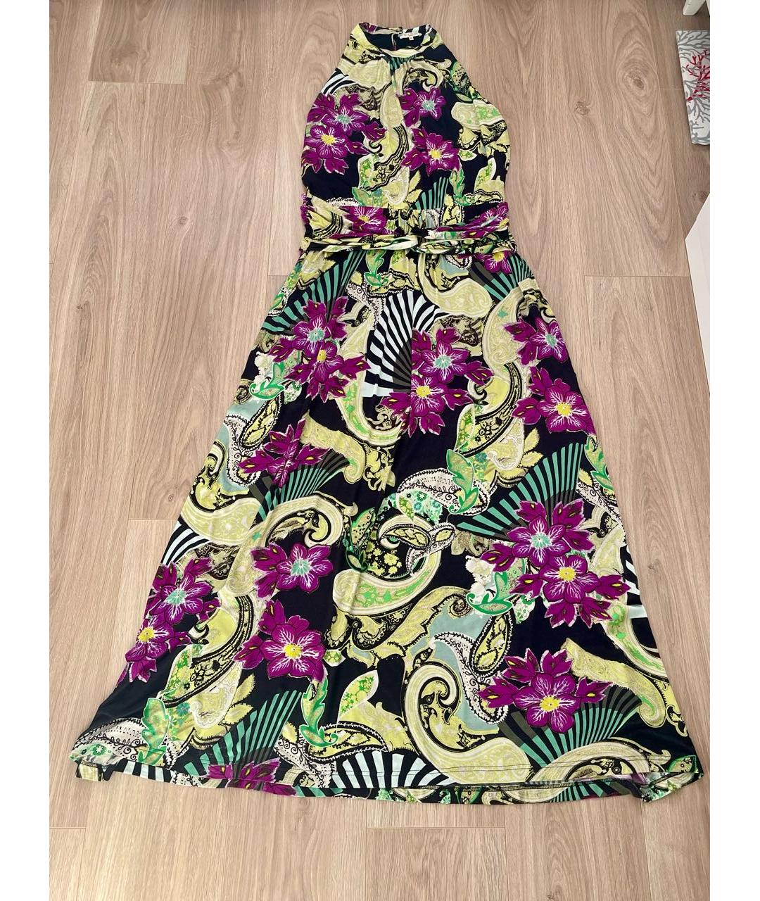ETRO Мульти вискозное платье, фото 5