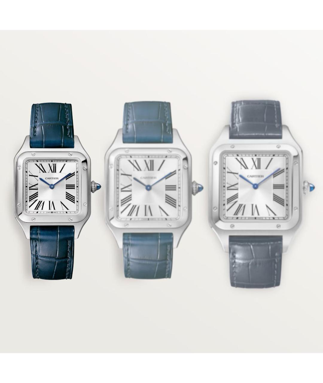 CARTIER Синие часы, фото 6