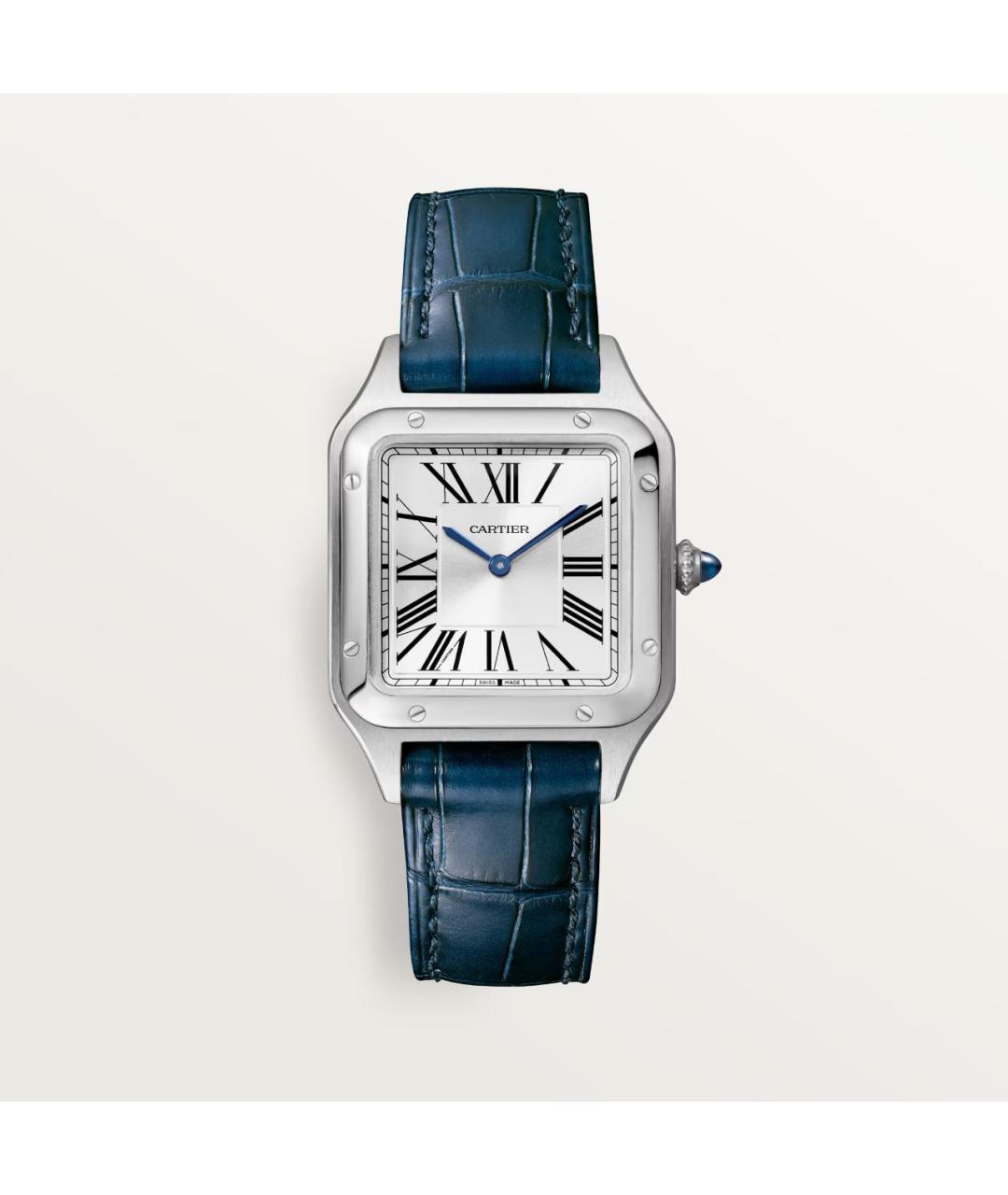 CARTIER Синие часы, фото 7