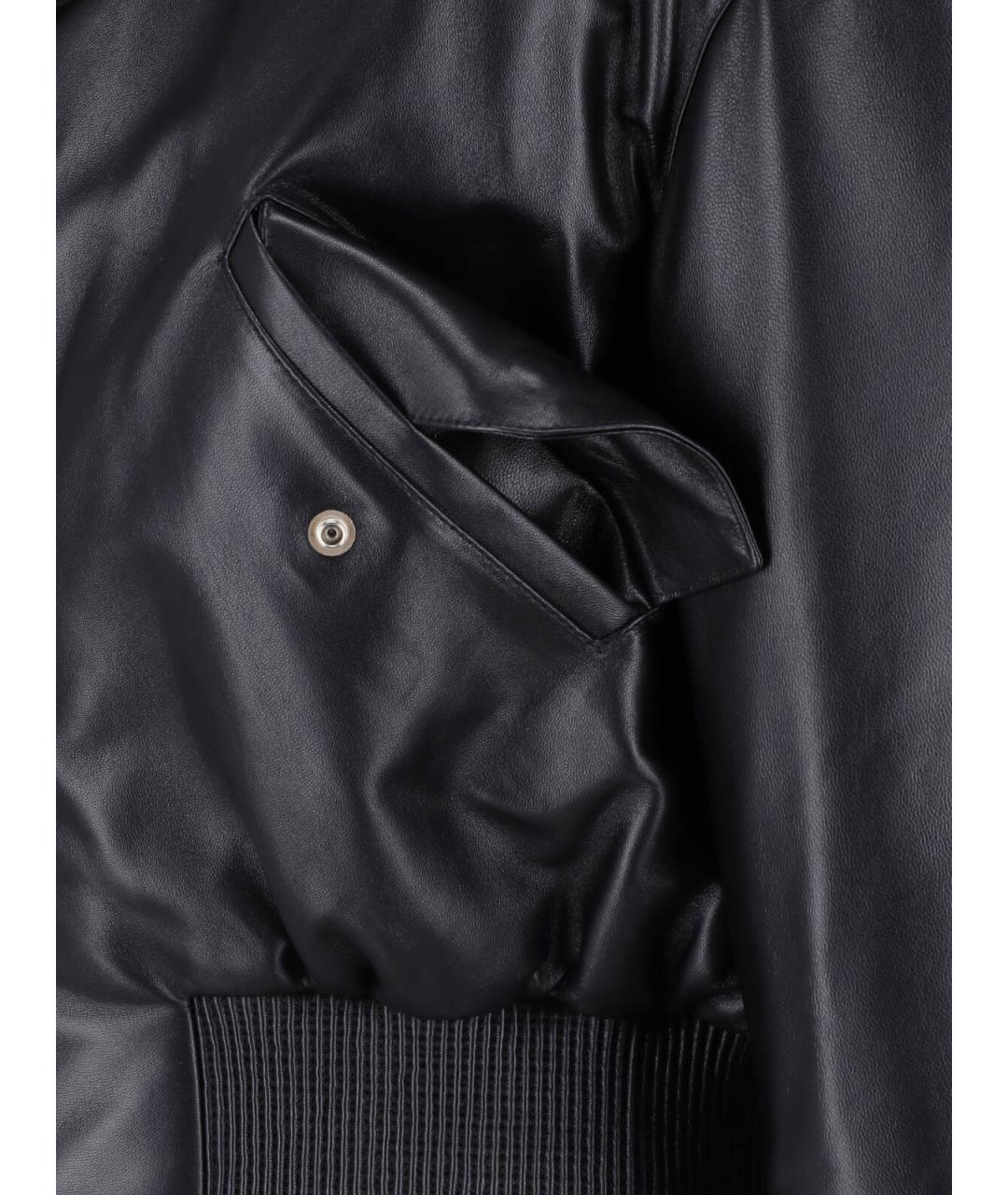 GIVENCHY Черная кожаная куртка, фото 3