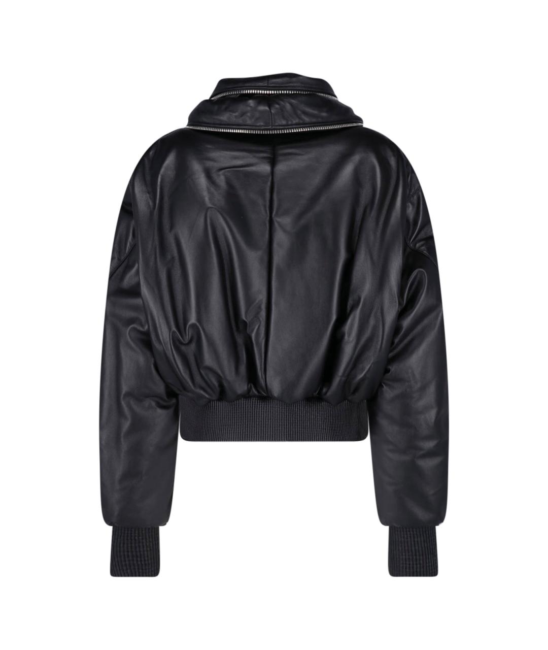 GIVENCHY Черная кожаная куртка, фото 2