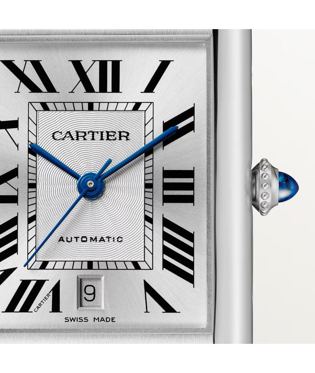 CARTIER Серебряные часы, фото 3