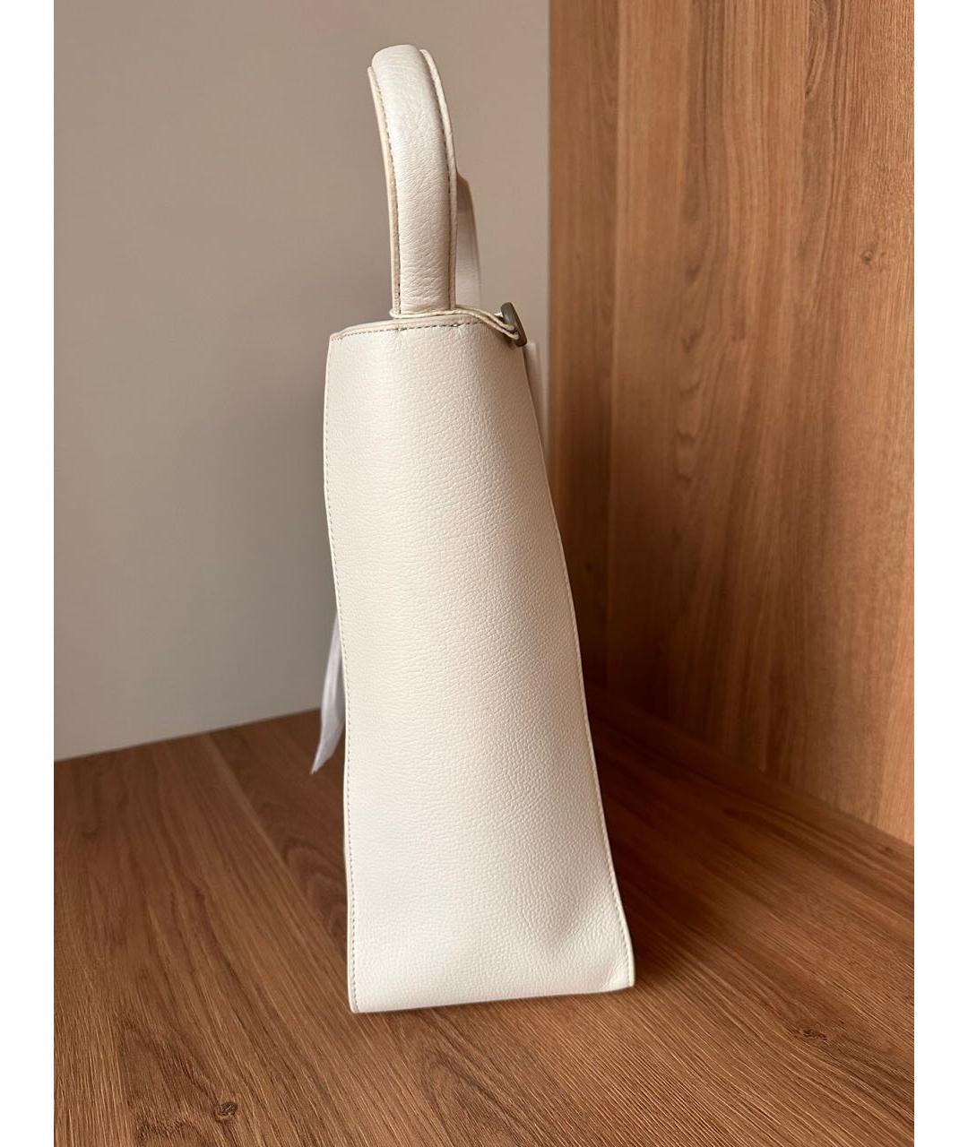 3.1 PHILLIP LIM Белая кожаная сумка через плечо, фото 3
