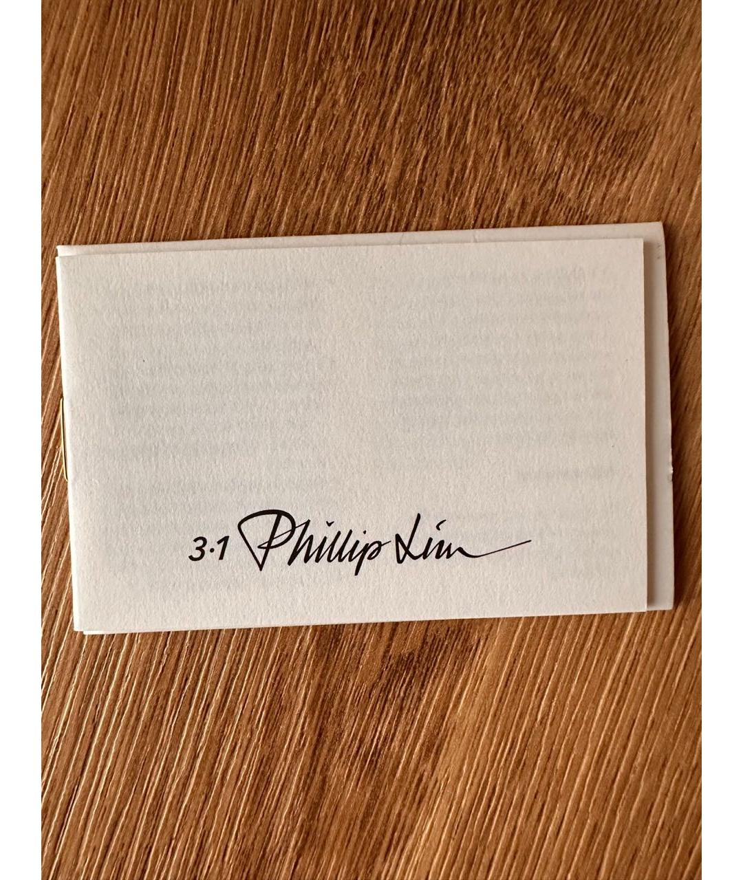 3.1 PHILLIP LIM Белая кожаная сумка через плечо, фото 6