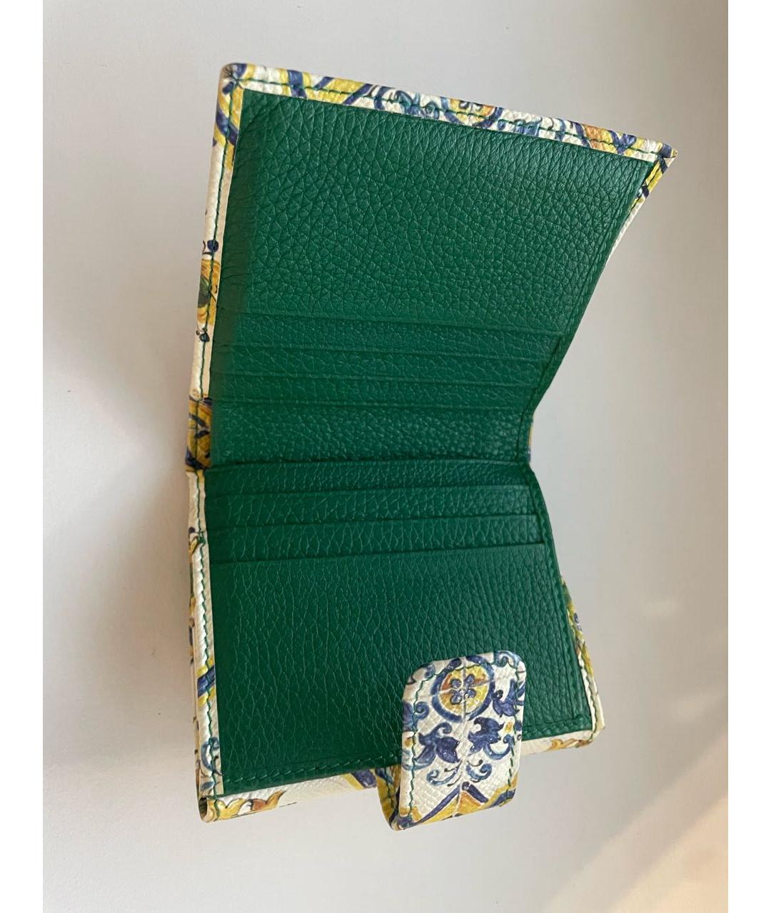 DOLCE&GABBANA Мульти кожаный кошелек, фото 3