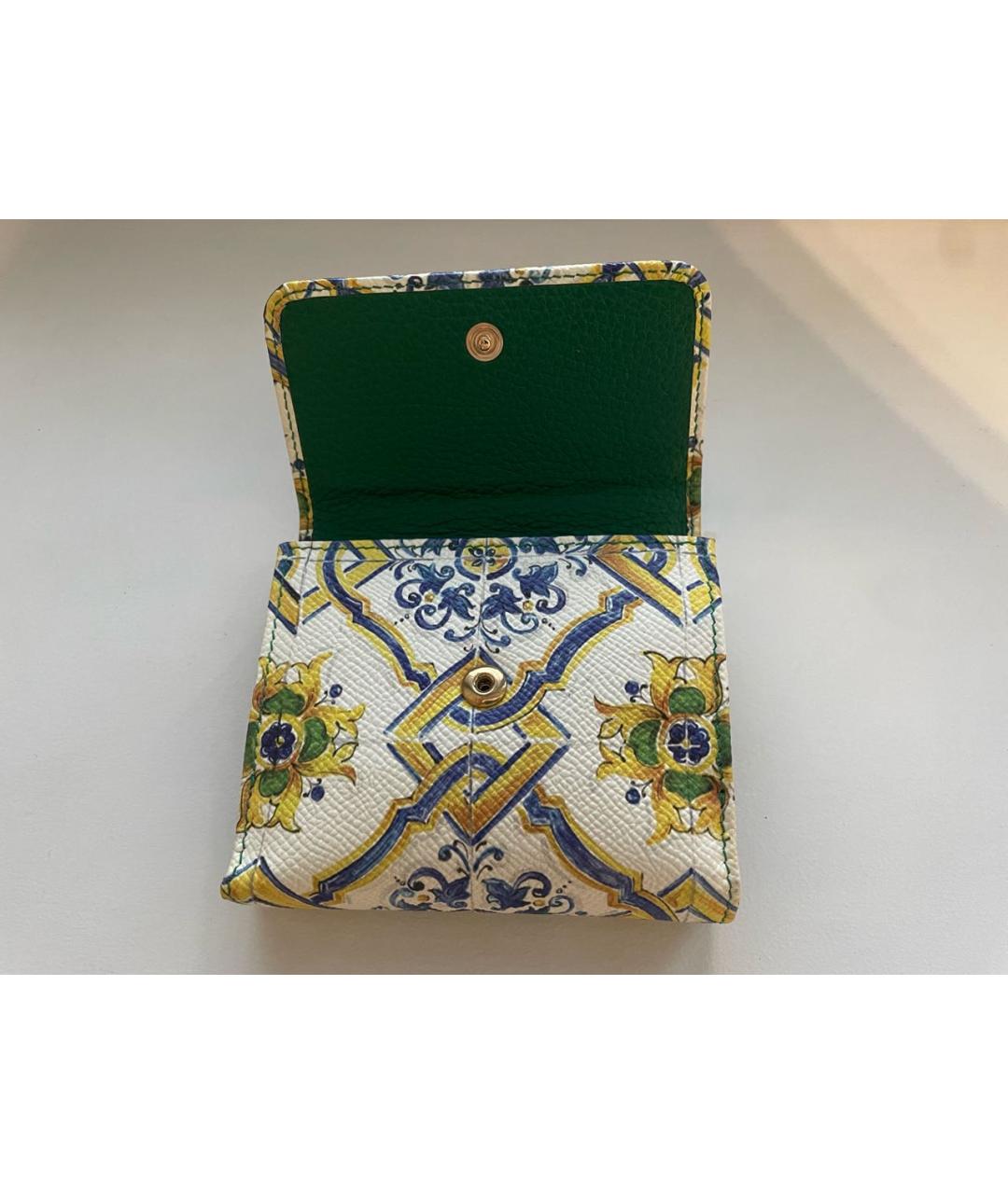 DOLCE&GABBANA Мульти кожаный кошелек, фото 2