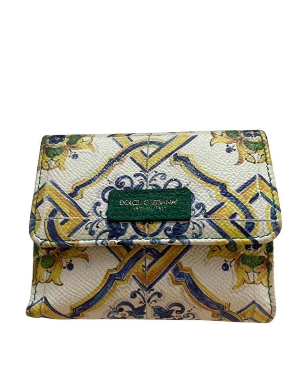 DOLCE&GABBANA Мульти кожаный кошелек, фото 1