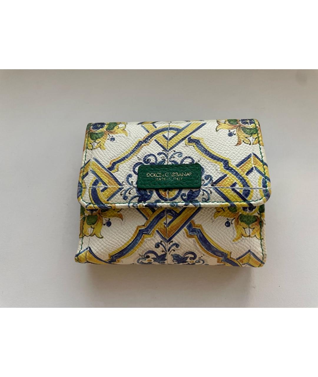 DOLCE&GABBANA Мульти кожаный кошелек, фото 4