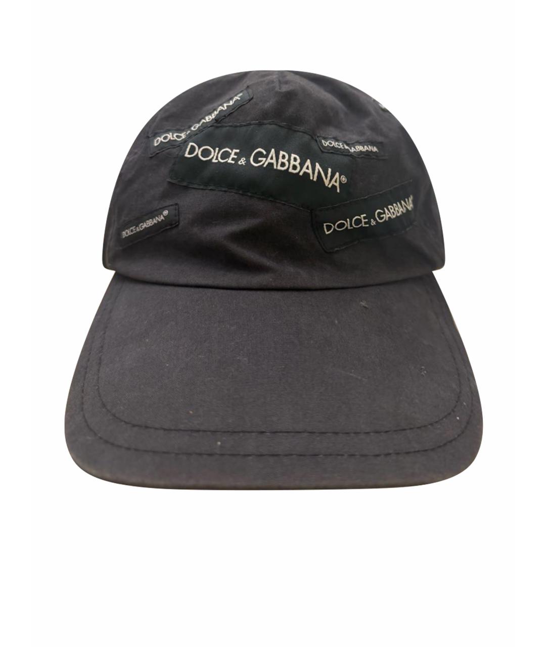 DOLCE&GABBANA Черная кепка, фото 1