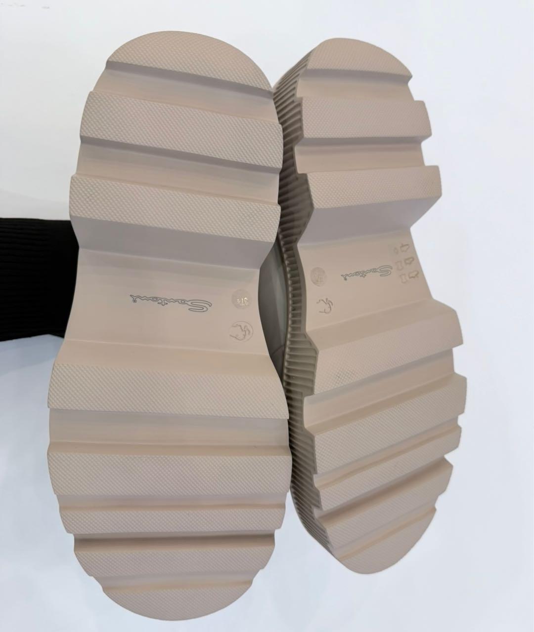 SANTONI Бежевые кожаные брогги и оксфорды, фото 5
