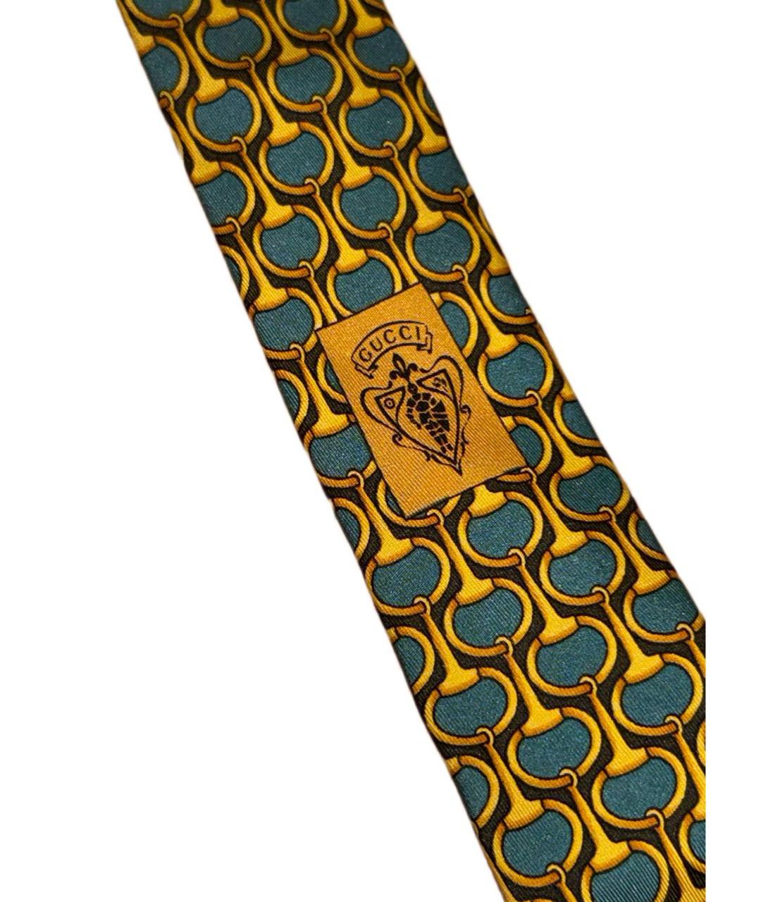 GUCCI Шелковый галстук, фото 8